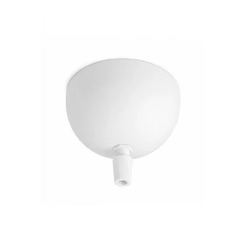 Avize Tavan Rozansı 10Cm (Mat Beyaz) plastik
