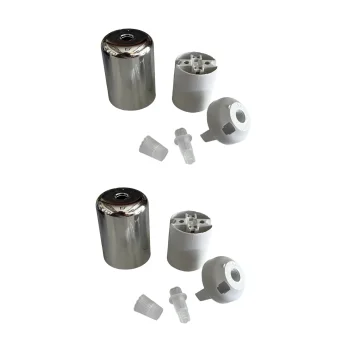 Duy Lalesi ve E27 Duy (Gümüş Renk) Plastik (2 ADET)