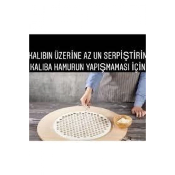 Unisex Beyaz Mantı Kalıbı Vp-077