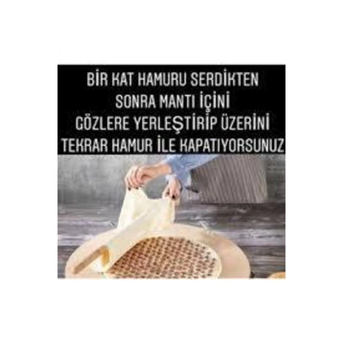 Unisex Beyaz Mantı Kalıbı Vp-077