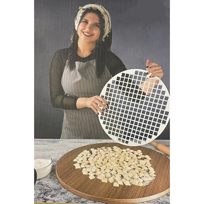 Pratik Kare Xl 43 Cm Mantı Kalıbı