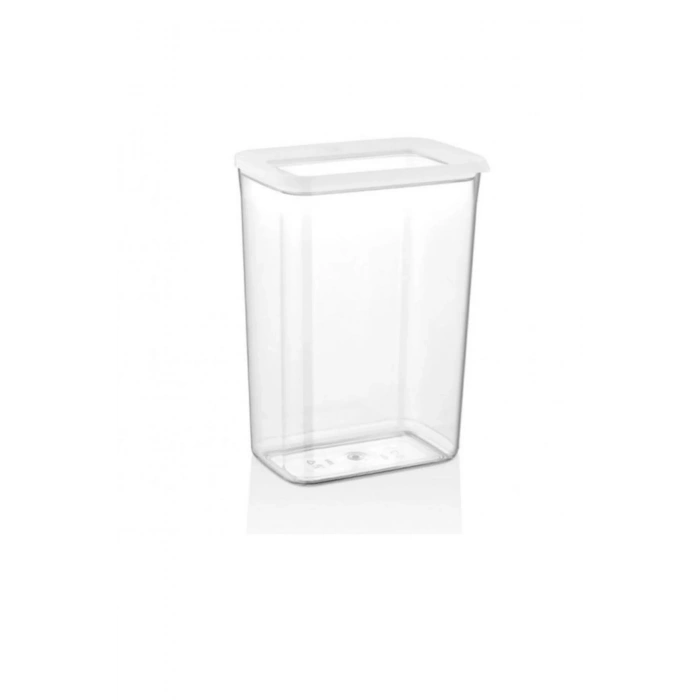 Dikdörtgen Beyaz Saklama Kabı 2*2900 ml