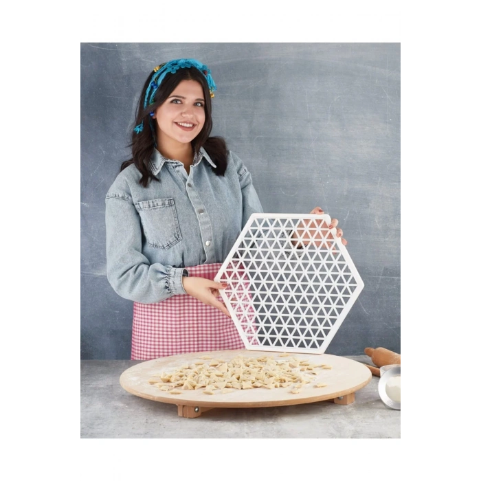 Üçgen Mantı Kalıbı Xl 40cm