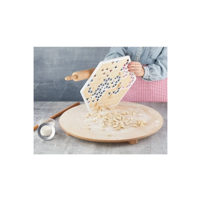 Üçgen Mantı Kalıbı Xl 40cm