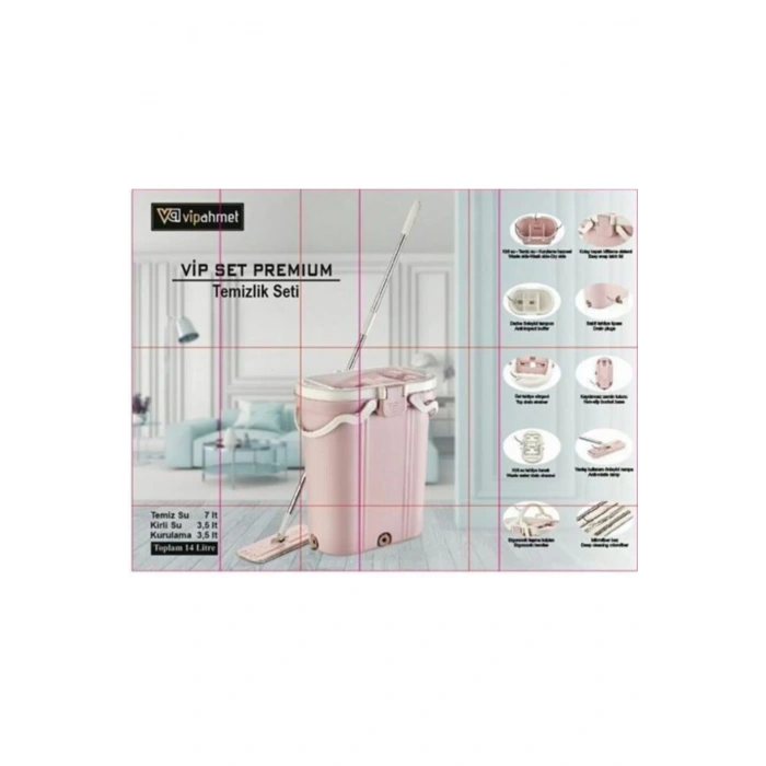 Vipset Premium Mop Temizlik Seti