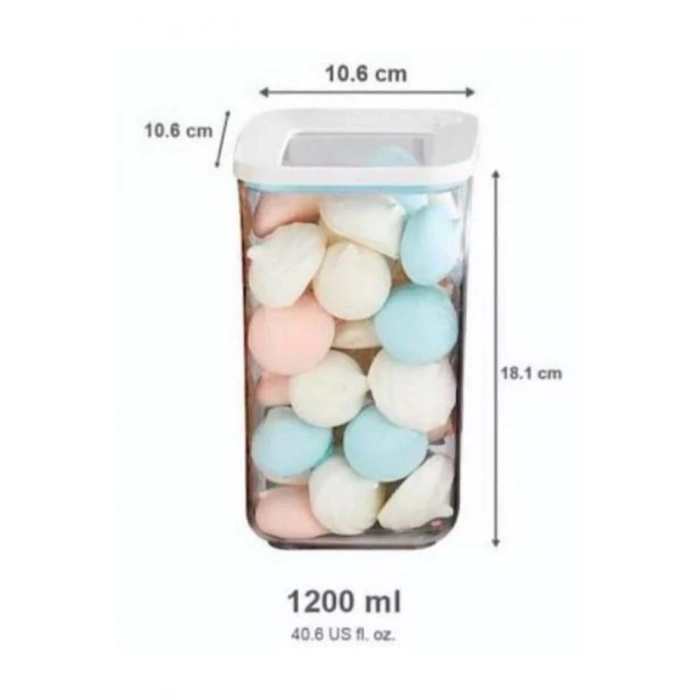 Saklama Kabı 1200 ml 3lü Set