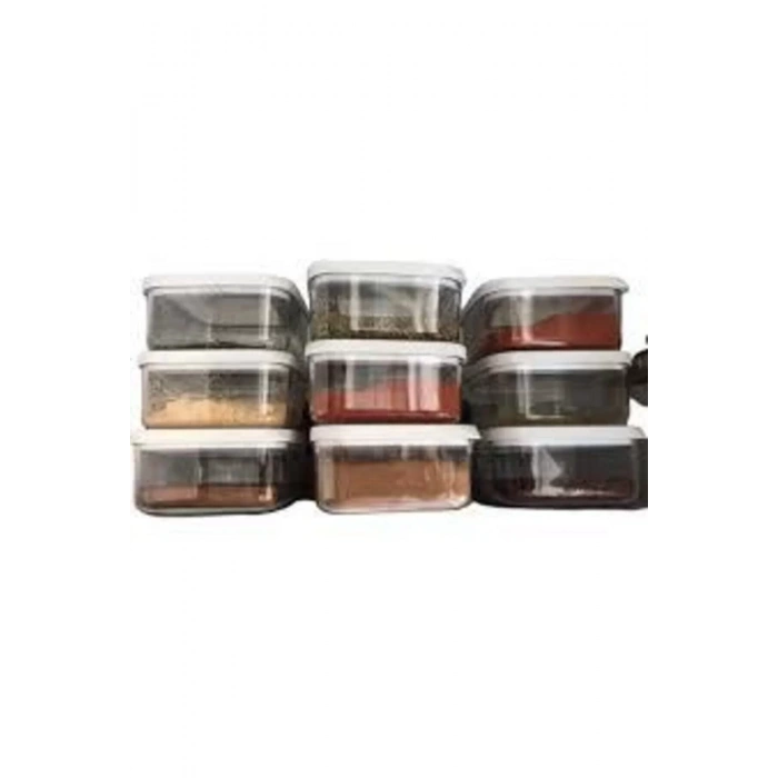 Erzak Kavanozları Baharatlık 250 ml X 9