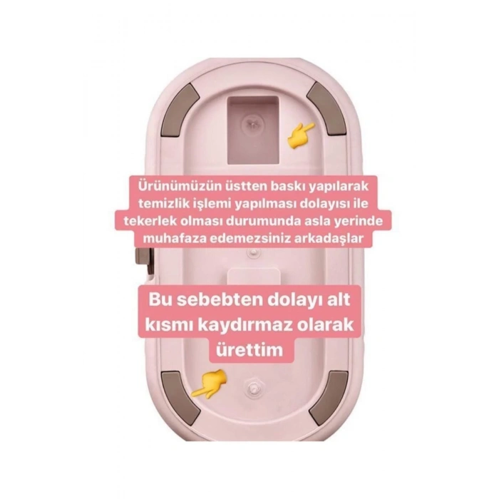Pembe Premium Mop Temizlik Kova Seti