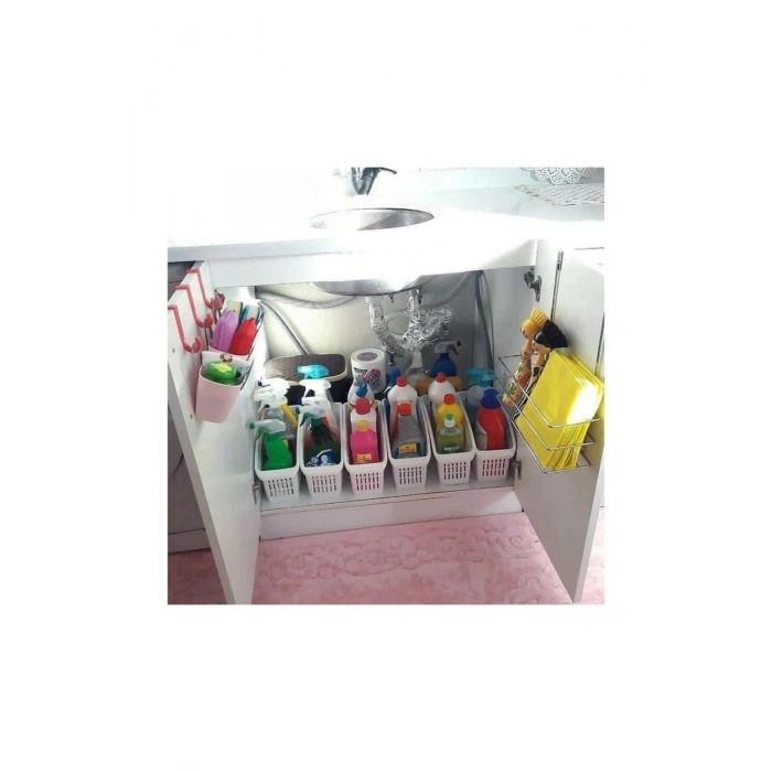 Buzdolabı Sepeti Dolap Içi Düzenleyici Sepet Organizer 5 Adet