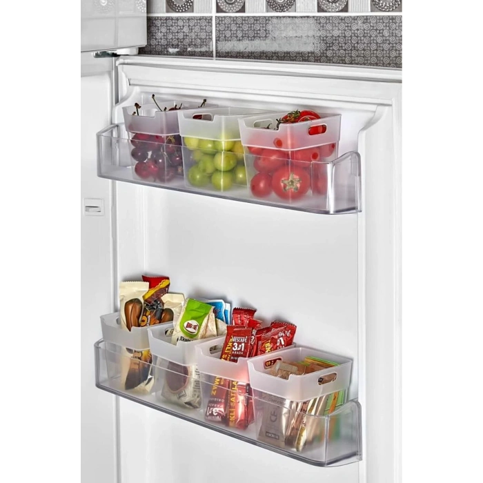 6lı Set Buzdolabı & Kapak Içi Düzenleyici, Organizer (şeffaf)