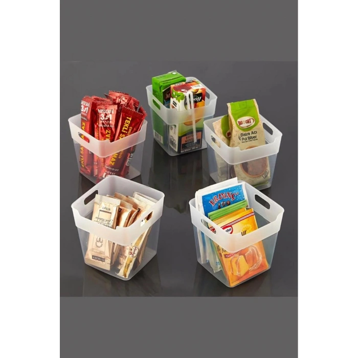 6lı Set Buzdolabı & Kapak Içi Düzenleyici, Organizer (şeffaf)