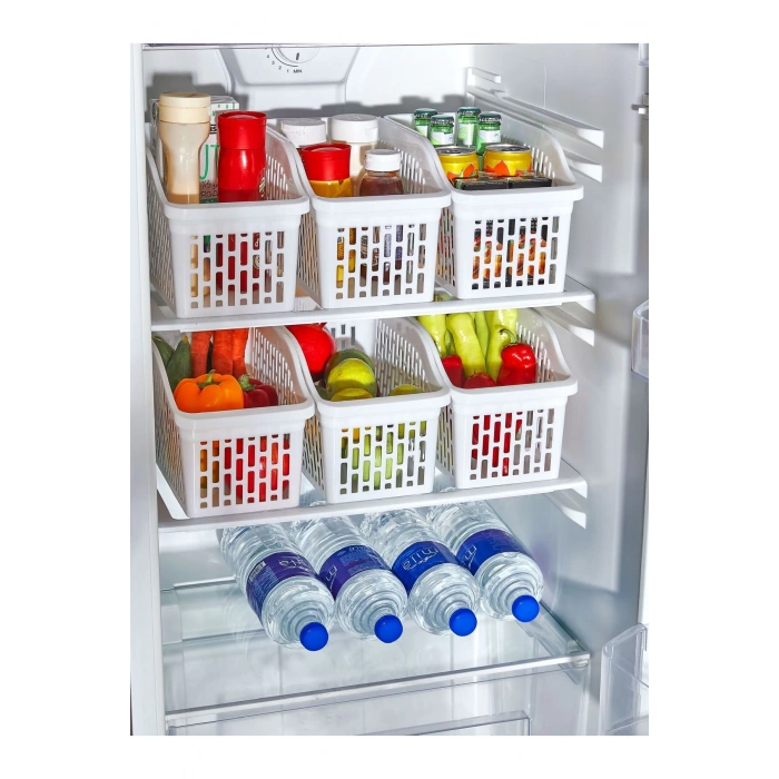 6 Adet - Çok Amaçlı Buzdolabı / Dolap Içi -Banyo -Lavabo Altı Düzenleyici Organizer