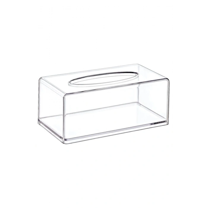 Clear Peçete Organizeri- Dekoratif Kristal Peçetelik - Ec-4041424344