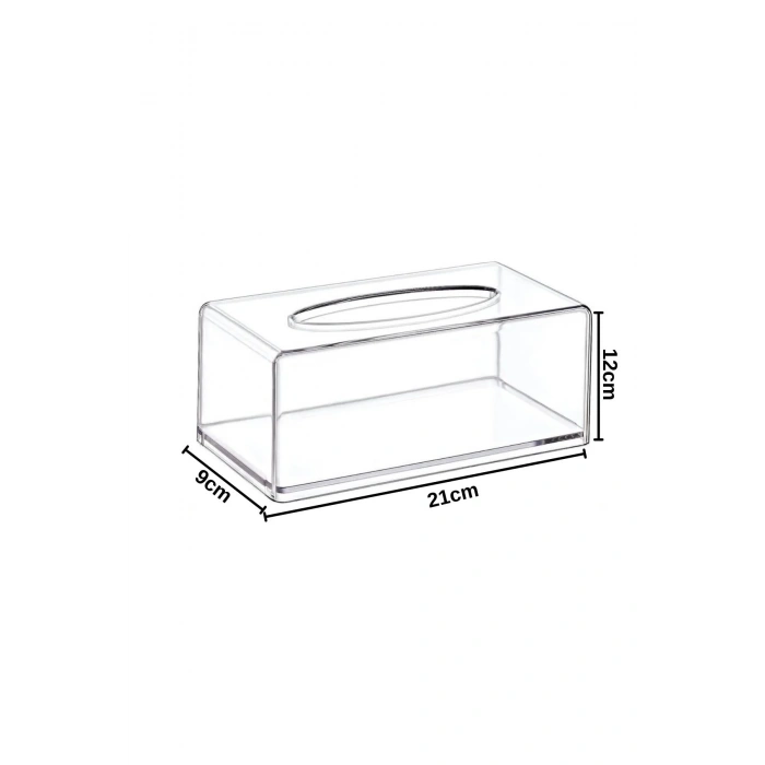 Clear Peçete Organizeri- Dekoratif Kristal Peçetelik  * *  2 ADET  * *