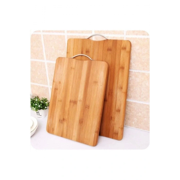 2li Bambu Kesme Tahtası - 20x30 - 24-34 Cm