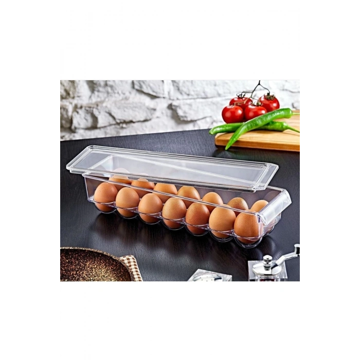 Kapaklı Buzdolabi Yumurtalık Organizer