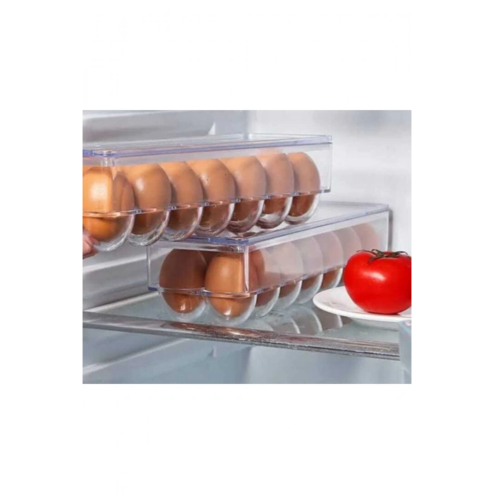 Kapaklı Buzdolabi Yumurtalık Organizer