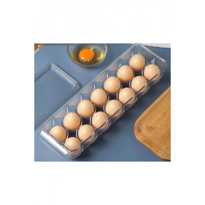 Kapaklı Buzdolabi Yumurtalık Organizer