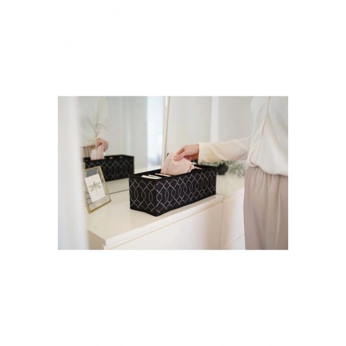 ELEGANT AKORDİYON ÇEKMECE DÜZENLEYİCİ ÇAMAŞIRLIK - S - 3 ADET