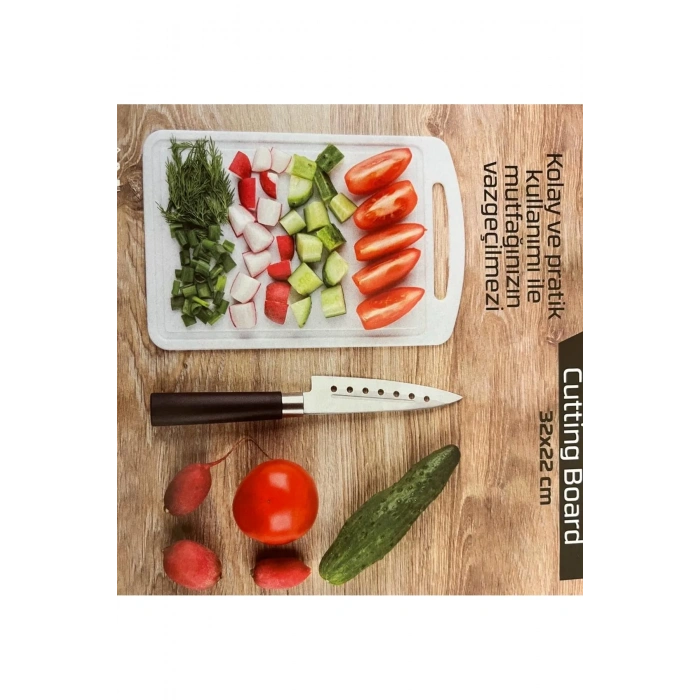 Ecolux Kesim Panosu & Kesim Tahtası Cutting Board 32 X 22 Cm ec-1234563