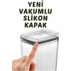 Sude Seri 12 Li 1700 Ml Vakumlu Saklama Kabı Seti