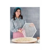 Pratik Altıgen Ve Üçgen Mantı Kalıbı Hamur Kesme Aparatı Xl 40 cm 2li Set
