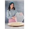 Pratik Altıgen Ve Üçgen Mantı Kalıbı Hamur Kesme Aparatı Xl 40 Cm 2li Set