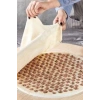 Pratik Altıgen Ve Üçgen Mantı Kalıbı Hamur Kesme Aparatı Xl 40 Cm 2li Set