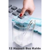 1 ADET - Kapaklı Silikon Tabanlı Lux Buzluk - ECOLUX