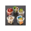 6lı Set Buzdolabı & Kapak Içi Düzenleyici, Organizer (şeffaf)