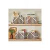 4Lü Set Taşınabilir, Çok Amaçlı Banyo, Mutfak, Çekmece Içi Düzenleyici Kulplu Sepet