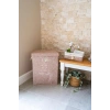 Gri Keçe Kapaklı Mega Kutu Çamaşır Sepeti Eşya Saklama Kutusu 55x41x30 Cm - ECOLUX