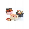 6 Adet 950 ML Eco Organizer Buzdolabı Düzenleyici Dolapiçi Çekmece Düzenleyici - ŞEFFAF