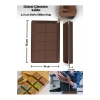 2 ADET Dubai Çikolatası Yapma Kalıbı, Gıdaya Uygun, Koku Yapmaz, Silikon, 8 Bölmeli 15x10cm ECOLUX
