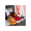 6 Adet ECO+ 3.5 Lt Dolap Içi, Buzdolabı Düzenleyici, Banyo, Mutfak Organizer  BEYAZ 24cm16cm11cm