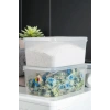 2 Adet 6 Litre Hava Almaz Kapaklı Tablet Deterjanlık, Toz Deterjanlık, Banyo Düzenleyici