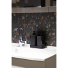 Creative 3 parça banyo seti-sıvı sabunluk-diş fırçası-süngerlik haznesi