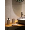 Creative 3 parça banyo seti-sıvı sabunluk-diş fırçası-süngerlik haznesi