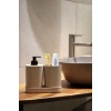 Creative 3 parça banyo seti-sıvı sabunluk-diş fırçası-süngerlik haznesi