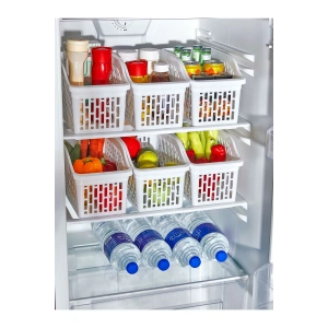 6 Adet - Çok Amaçlı Buzdolabı / Dolap Içi -Banyo -Lavabo Altı Düzenleyici Organizer