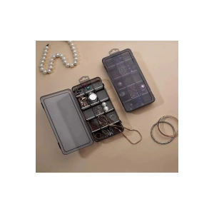 15 BÖLMELİ AYARLANABİLİR TAKI ORGANİZERİ ANTRASİT