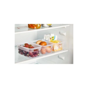 3 Adet 950 ML Eco Organizer Buzdolabı Düzenleyici Dolapiçi Çekmece Düzenleyici - ŞEFFAF