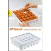 Yumurta Saklama Kabı 30lu 1 Adet, Steril Yumurtalık, Kapaklı Yumurta Organizeri Bpa Free