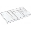 7 Parça Çekmece Içi Punto Drawer Düzenleyici Organizer Şeffaf