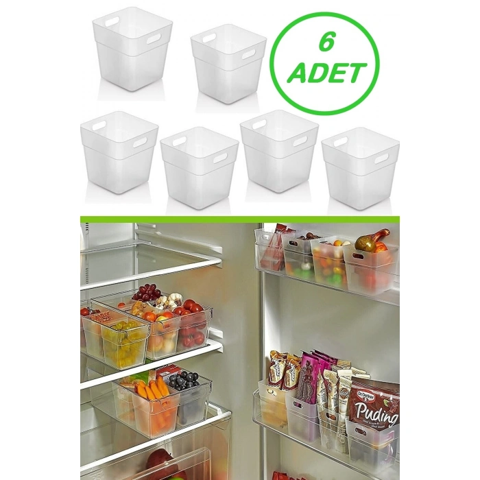 6 Adet Buzdolabı Kapak Içi Düzenleyici Organizer 6lı Buzdolabı Içi Düzenleyici Ve Banyo Organizeri