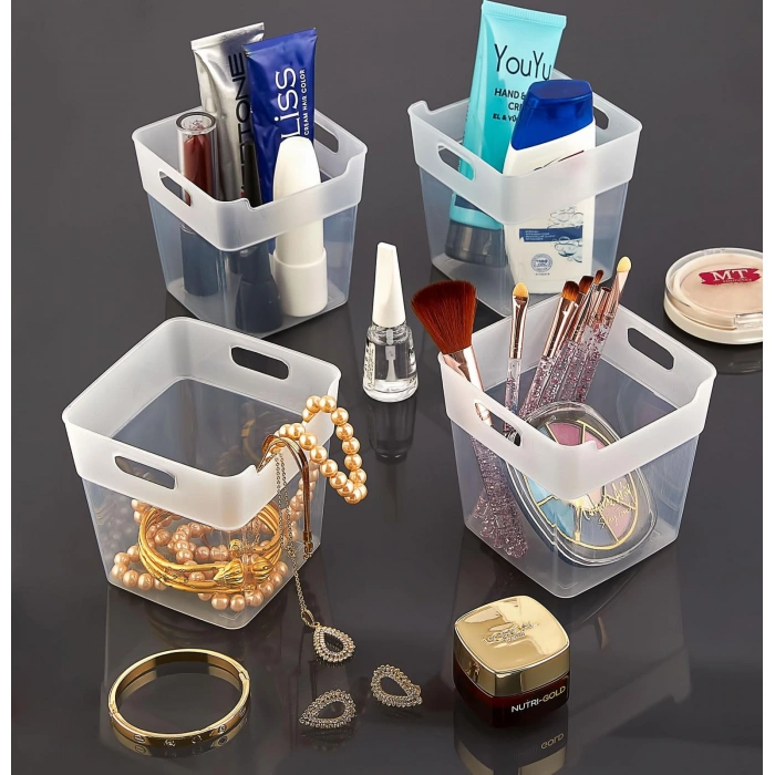 6 Adet Buzdolabı Kapak Içi Düzenleyici Organizer -Buzdolabı içi Düzenleyici Ve Banyo Organizeri