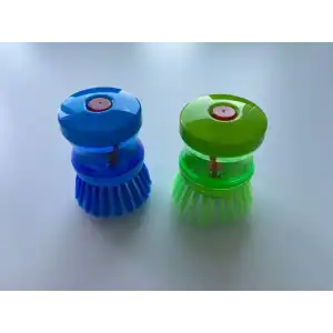 Deterjan Hazneli Pratik Bulaşık Mutfak Banyo Fırçası