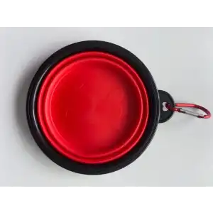 Kedi Köpek Pet Katlanır Silikon Seyahat Mama Kabı