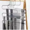 5 Li Metal Elbise Pantolon Şal Kravat Askısı
