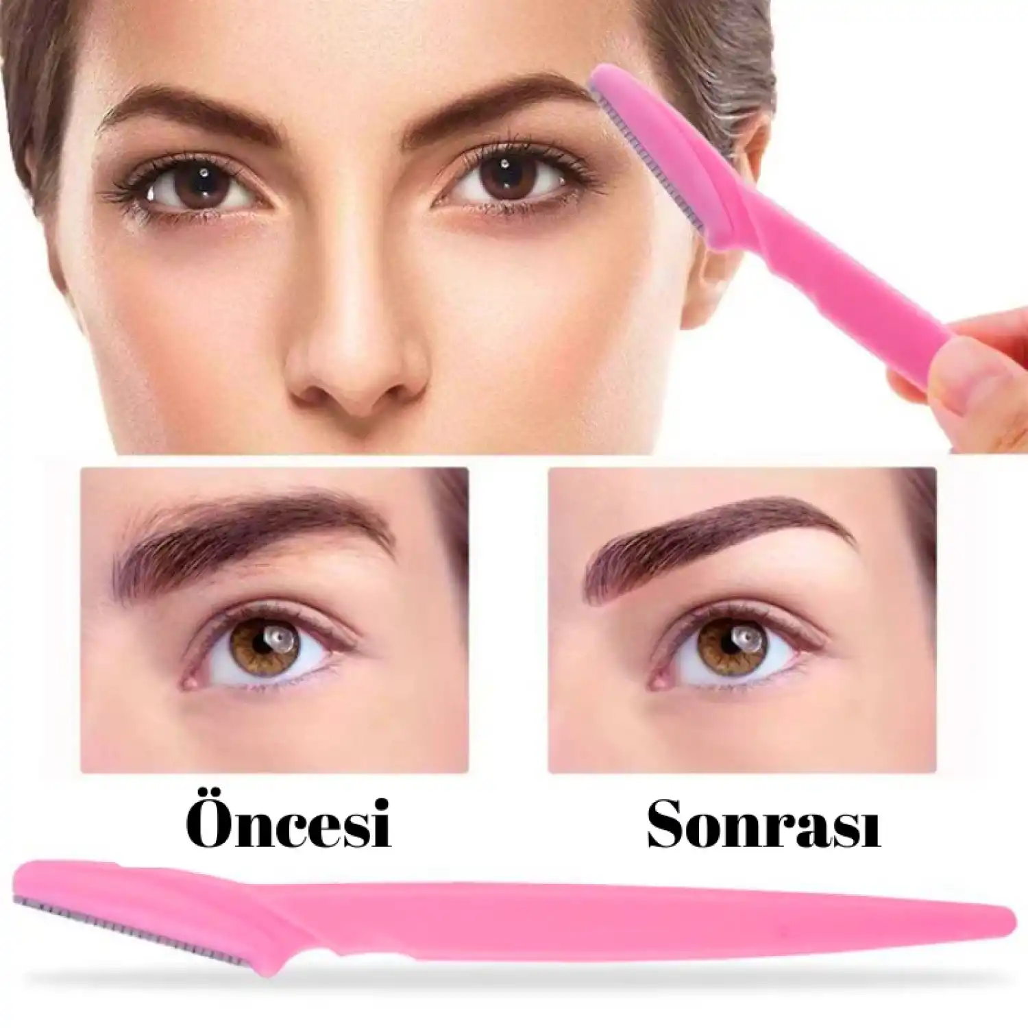 3’lü Kaş Yüz Ustura Jilet Seti